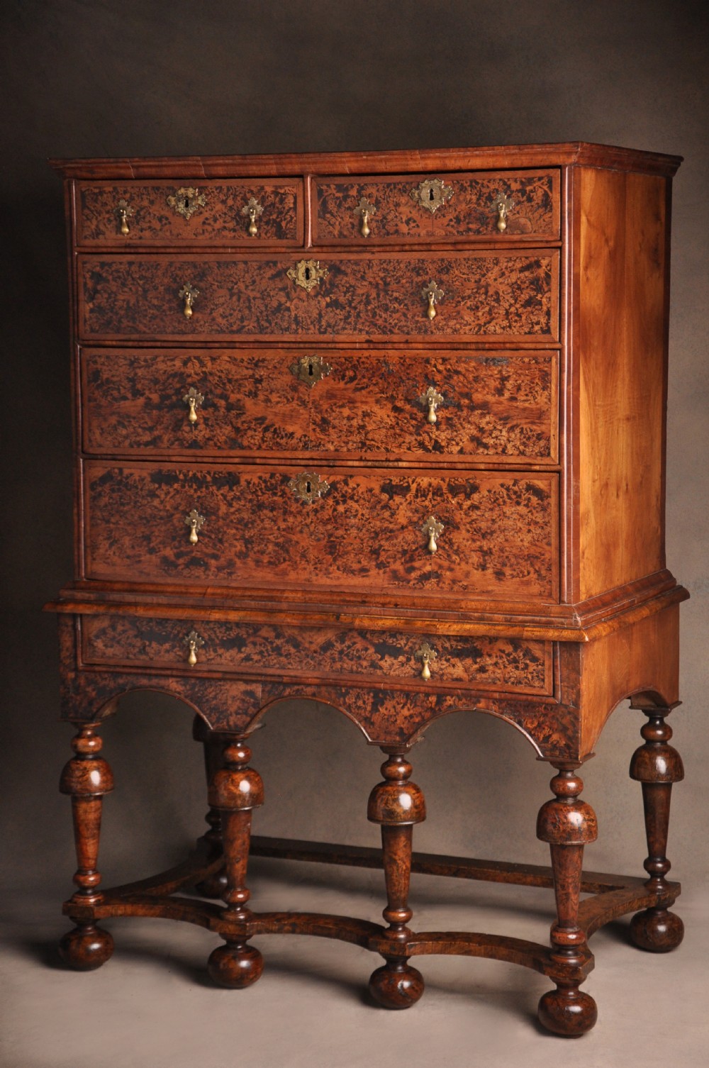 17th Century Mulberry Chest On Stand View XII