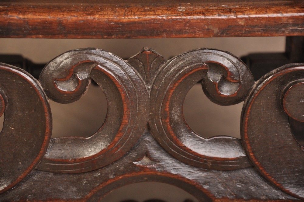 Charles II Oak Arm Chair View VII