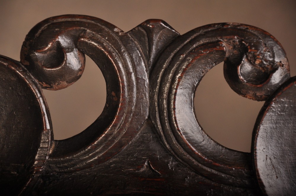 Charles II Oak Arm Chair View VIII