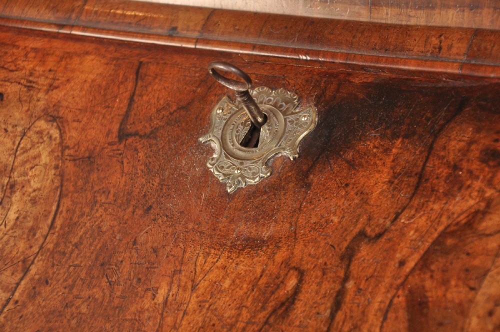 Queen Anne Walnut Bureau Cabinet  View VII