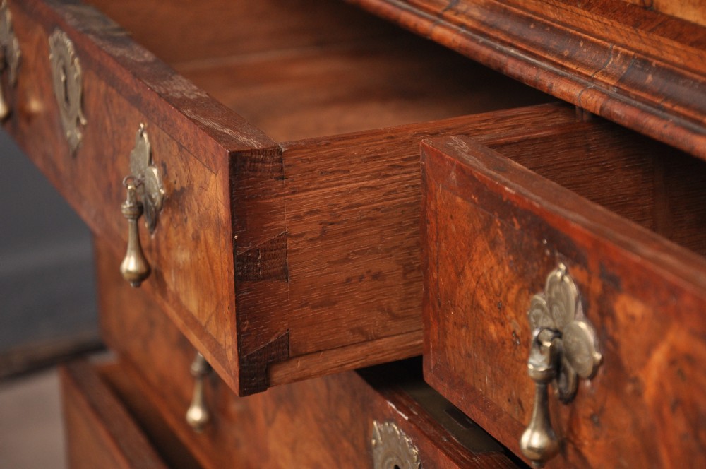 Queen Anne Walnut Bureau Cabinet  View IX