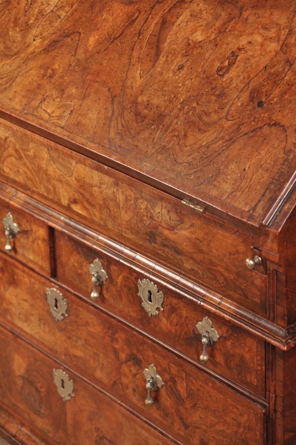 Queen Anne Walnut Bureau Cabinet  View XII