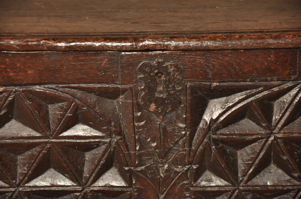 Early 16th Century Oak Chest View XII