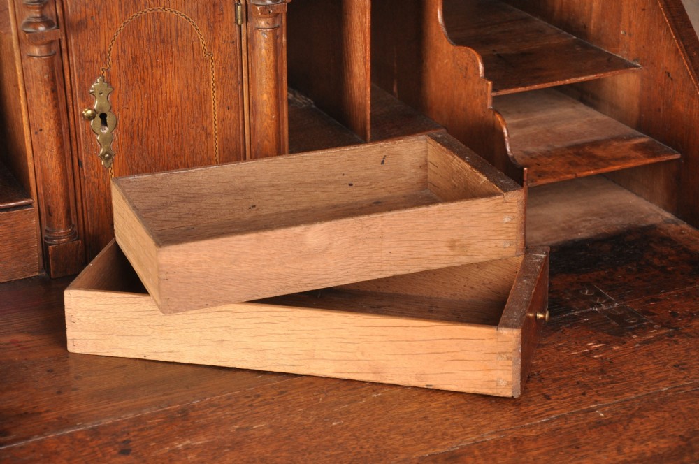 Early 18th Century Oak Bureau View V