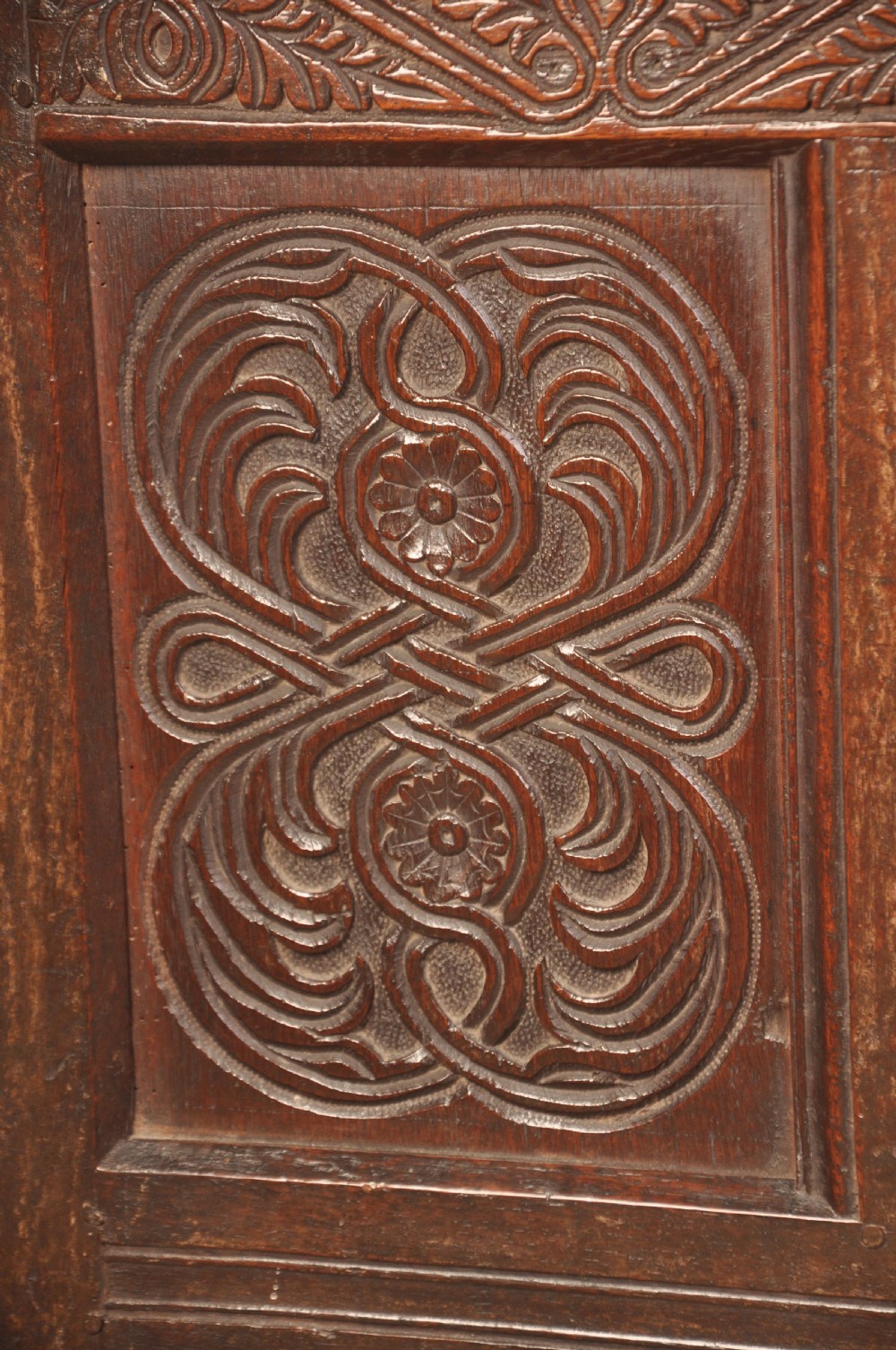 A Dated 17th Century Oak Lakeland Coffer View VI