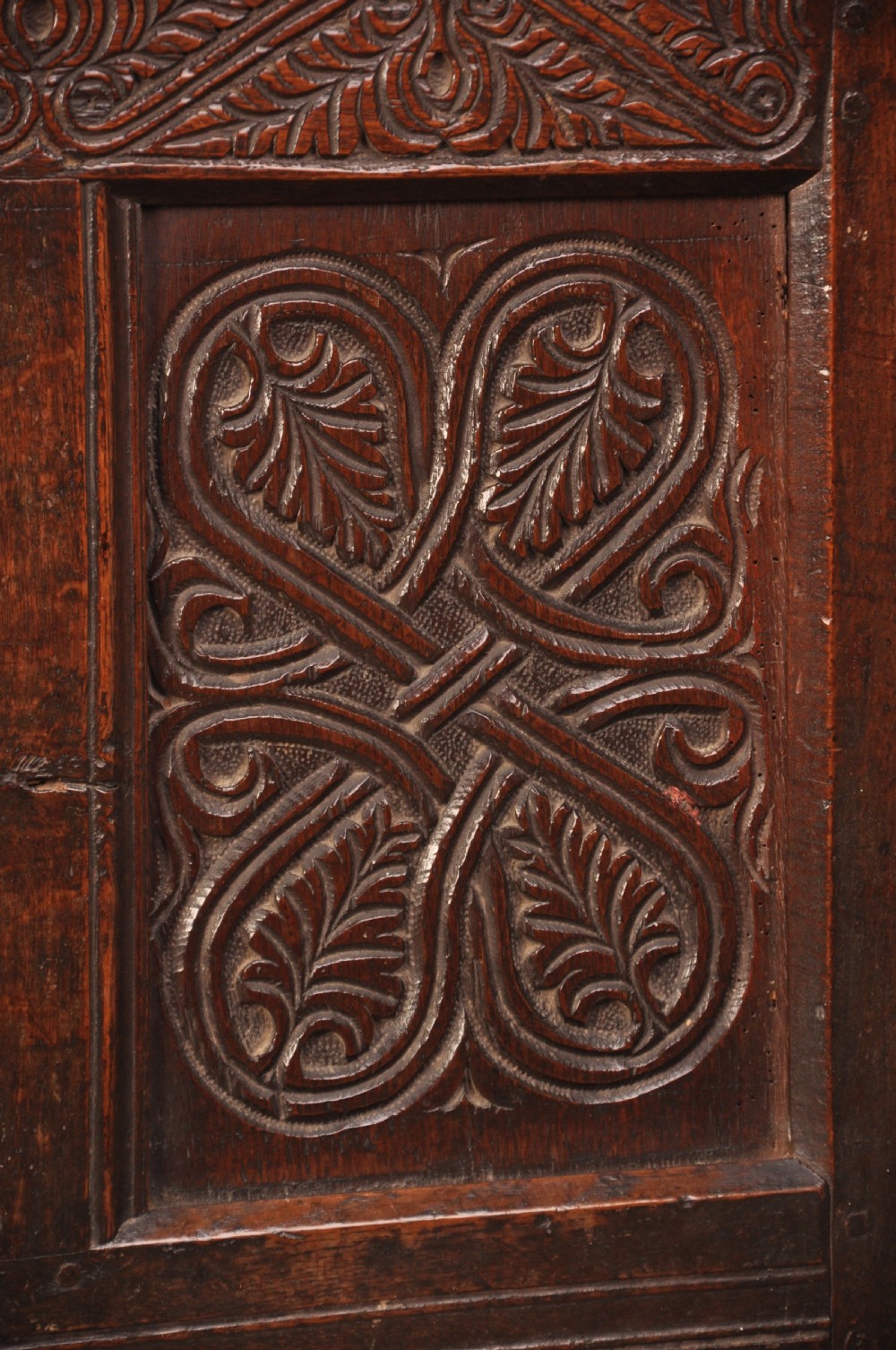 A Dated 17th Century Oak Lakeland Coffer View VII