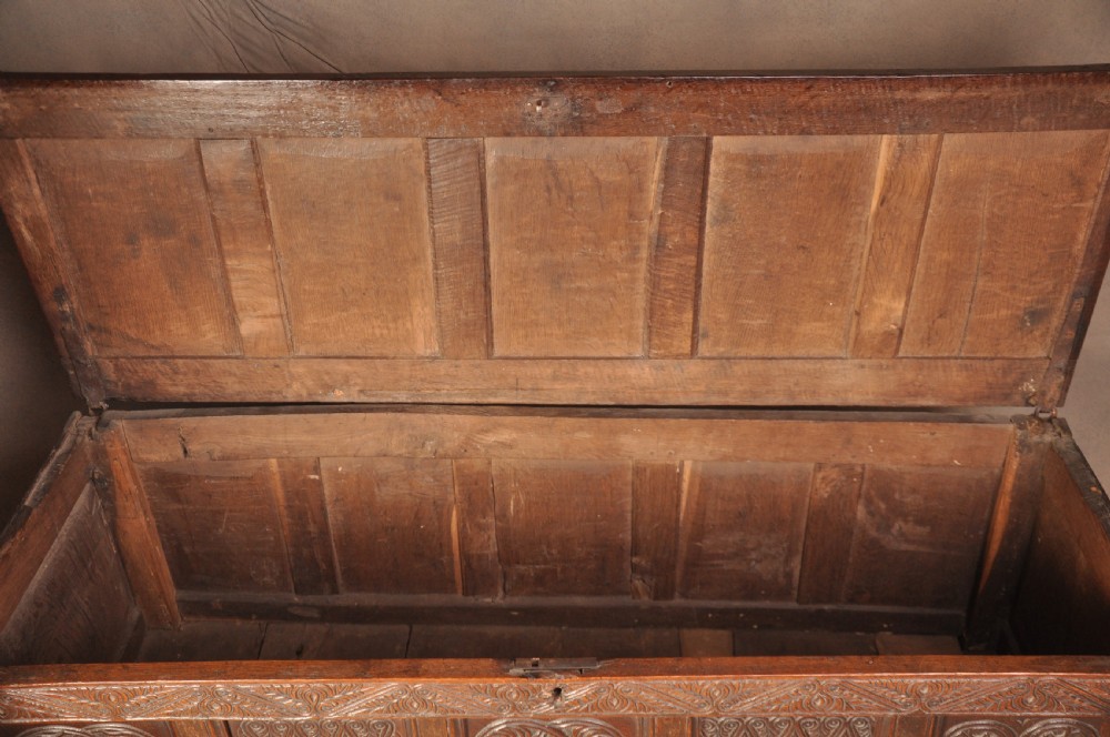 A Dated 17th Century Oak Lakeland Coffer View IX