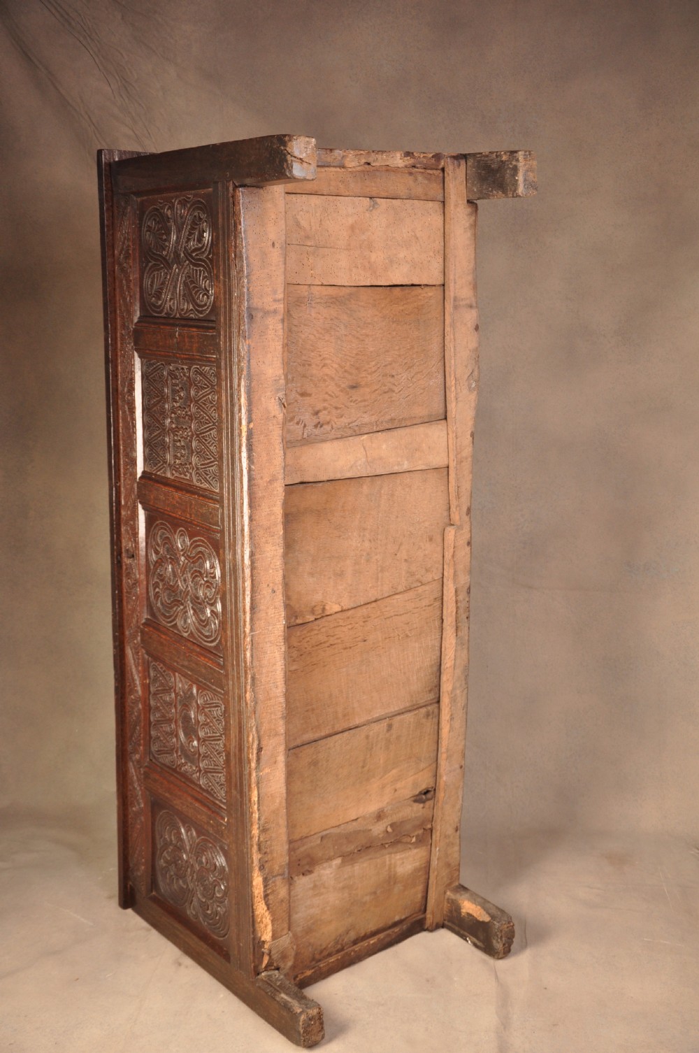 A Dated 17th Century Oak Lakeland Coffer View X