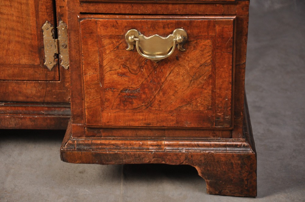 George I Walnut Kneehole Desk View V