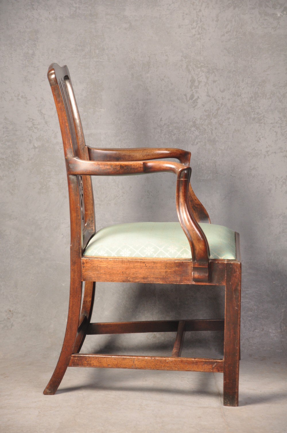 18th Century Mahogany Chippendale Armchair View III