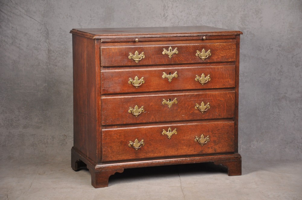 Small Early 18th Century Oak Chest Of Drawers 