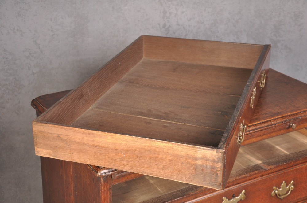 Small Early 18th Century Oak Chest Of Drawers  View II