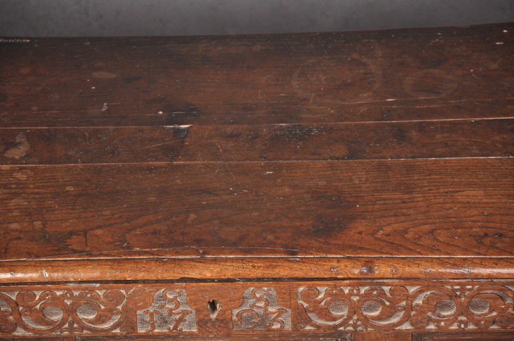 Dated Oak Coffer View II