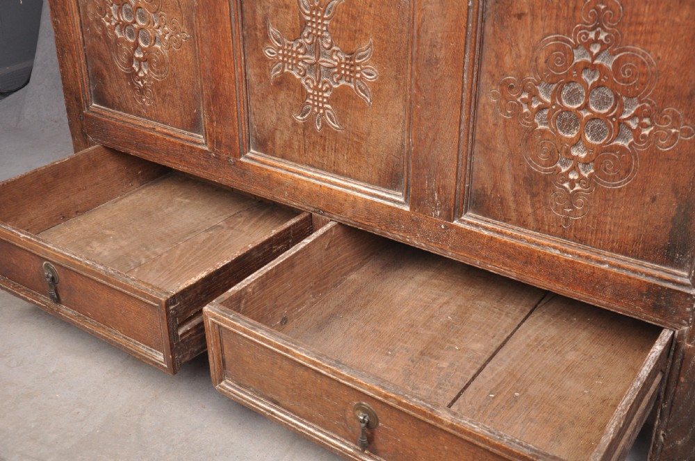 Dated Oak Coffer View III