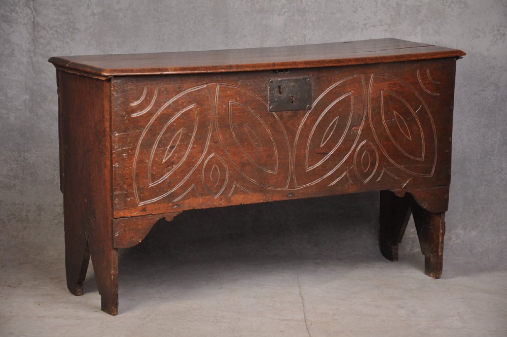 Small 17th Century Oak Coffer 