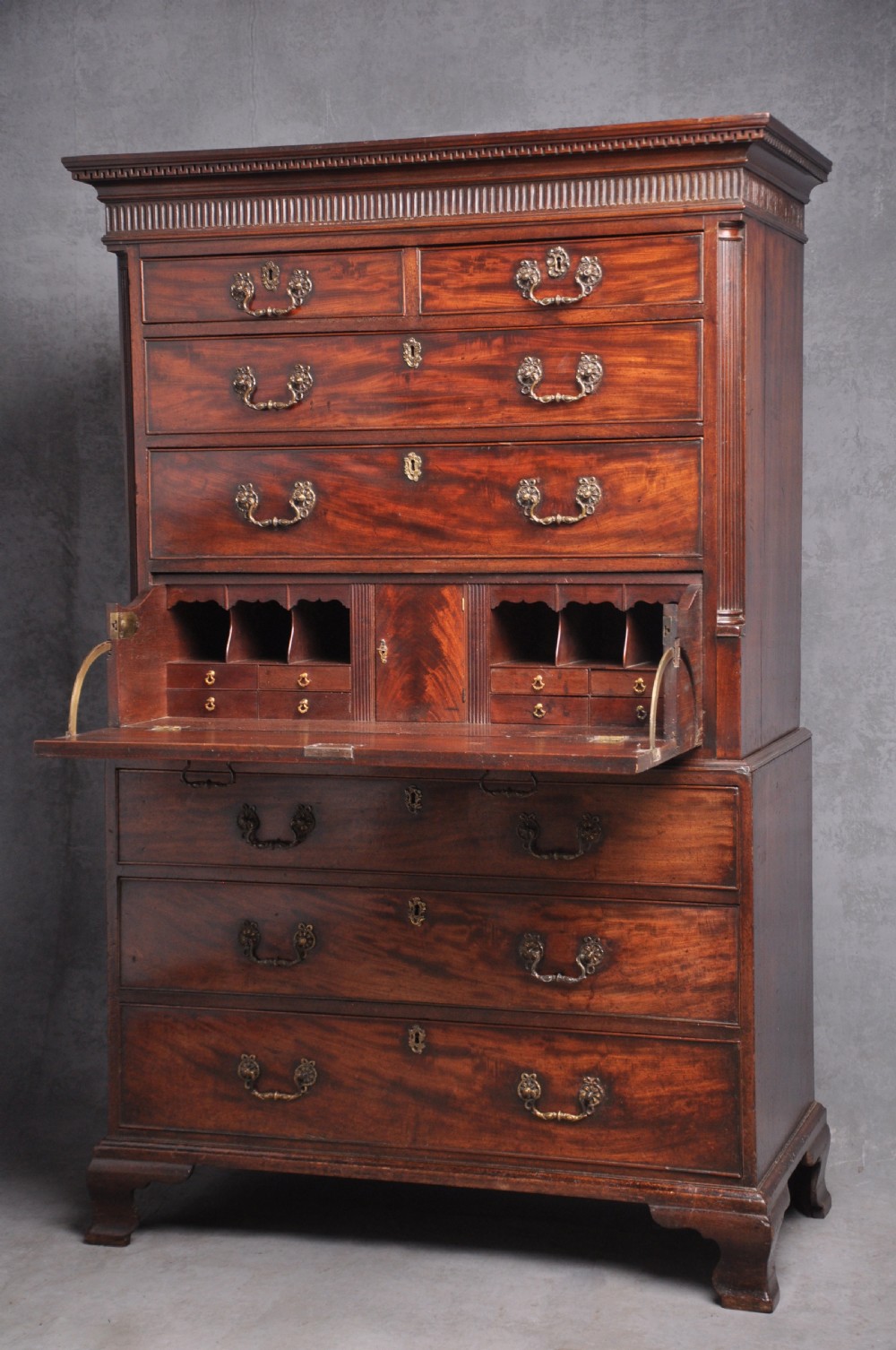 Fine 18th Century Secretaire Tallboy View II