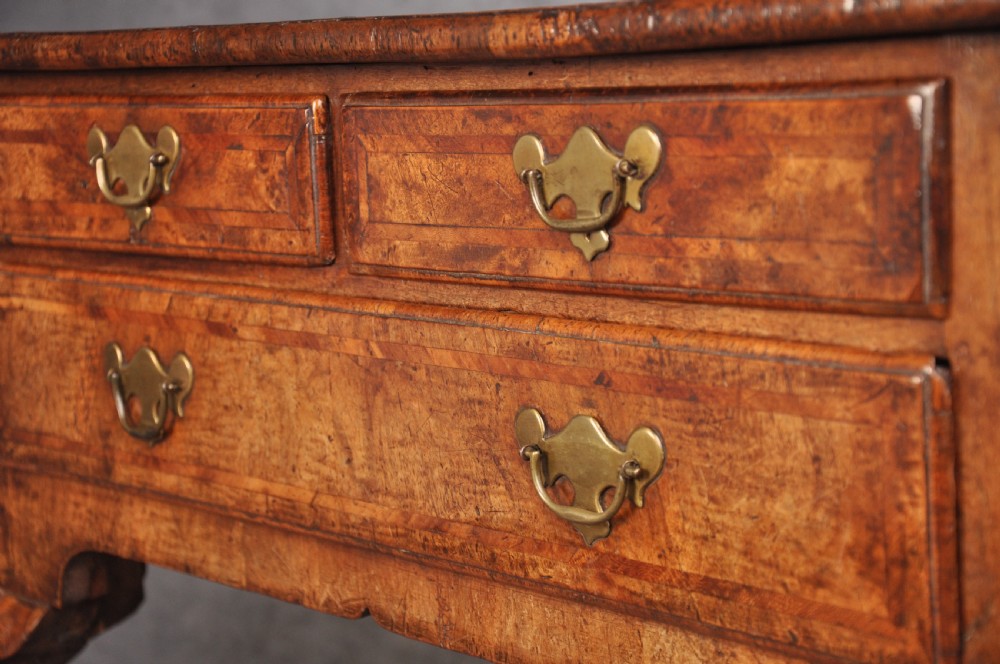 George I Walnut Lowboy View VI