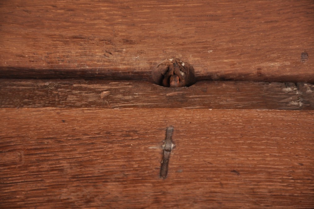 17th Century panelled Oak Coffer View III