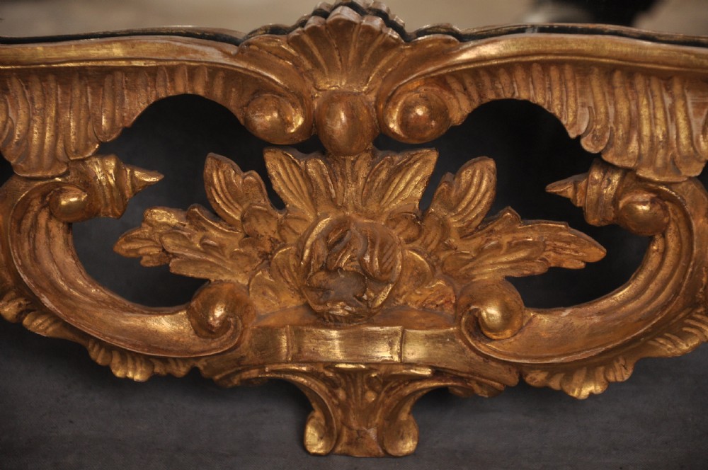 Chippendale Style Gilt wood Mirror View V