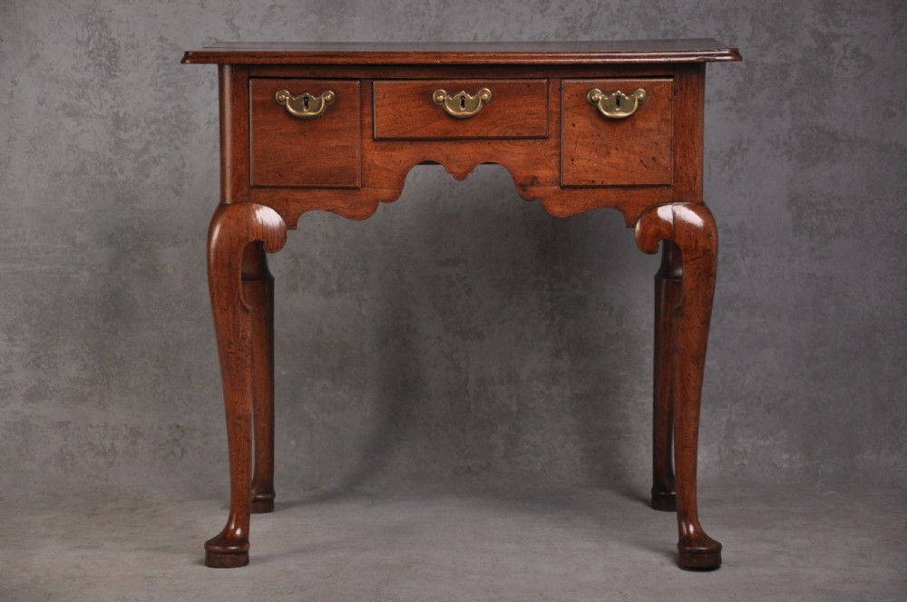 18th Century Red Walnut Lowboy  View II