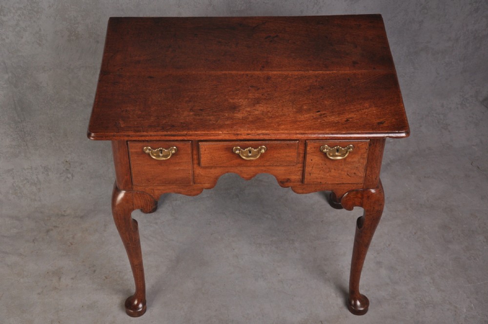 18th Century Red Walnut Lowboy  View III