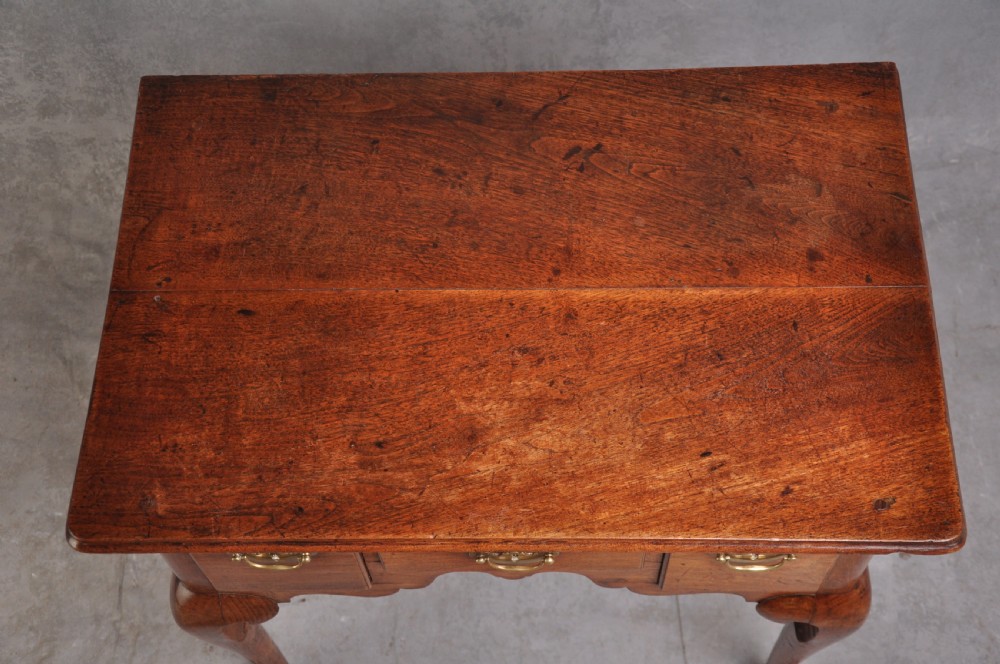 18th Century Red Walnut Lowboy  View V