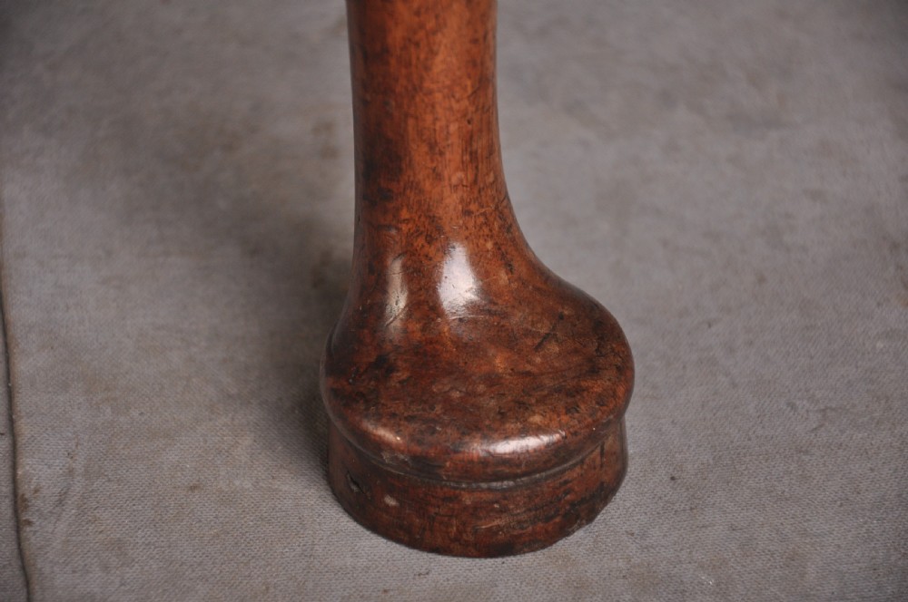 18th Century Red Walnut Lowboy  View XI