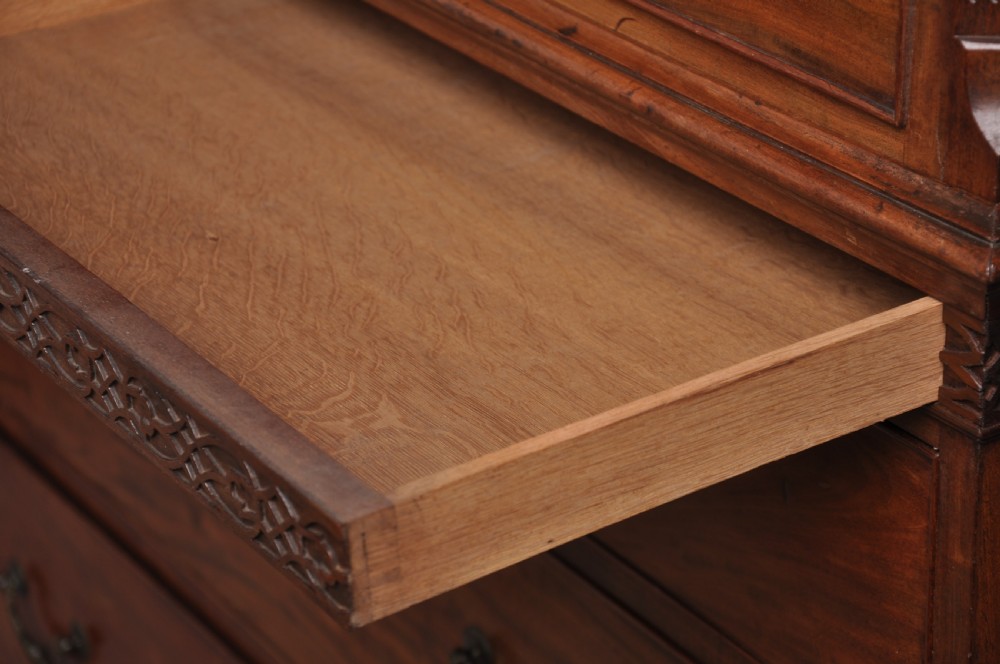 18th Century Mahogany Tallboy View X