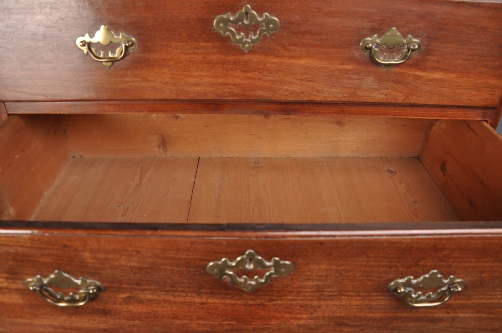 18th Century George II Red Walnut Chest On Stand View V