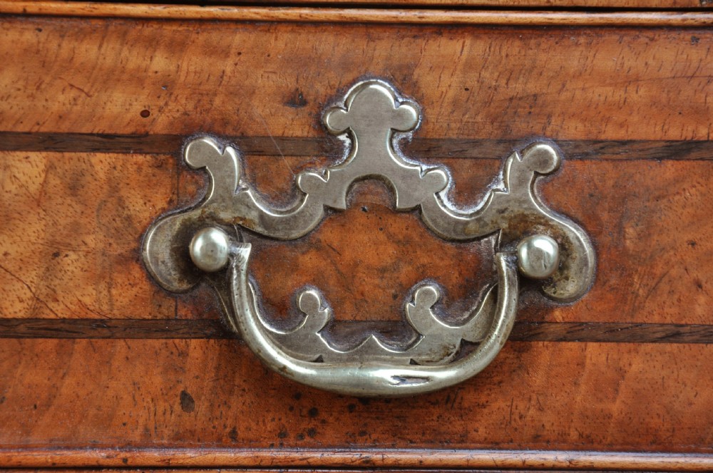 George II Walnut Kneehole Desk View IV