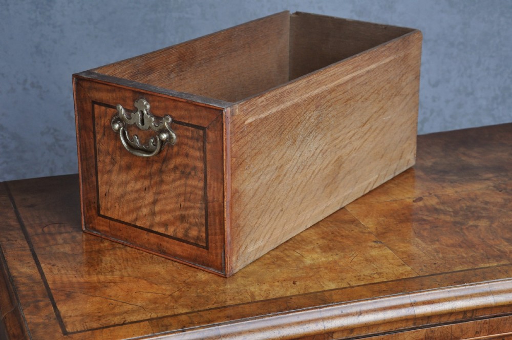 George II Walnut Kneehole Desk View VIII