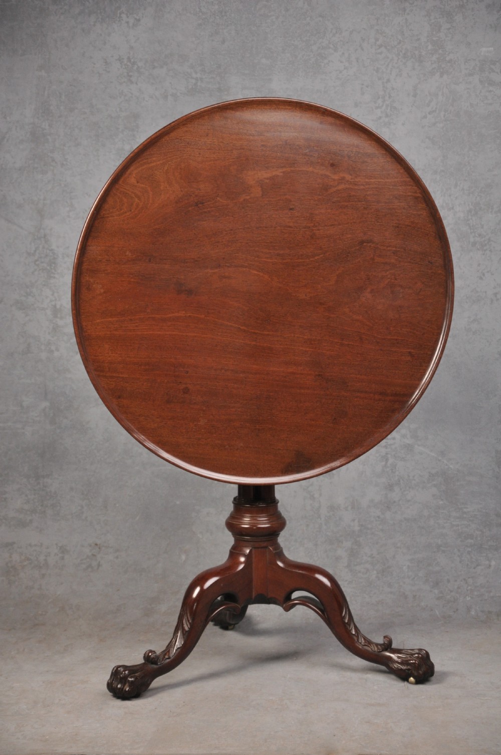 18th Century Mahogany Tripod Table View VI