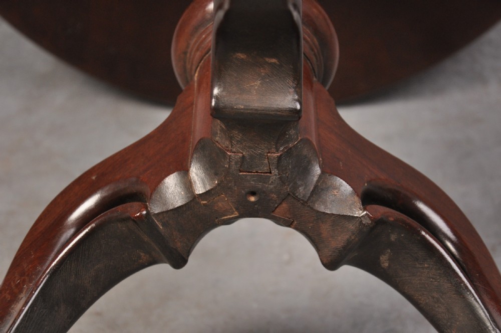 18th Century Mahogany Tripod Table View VII