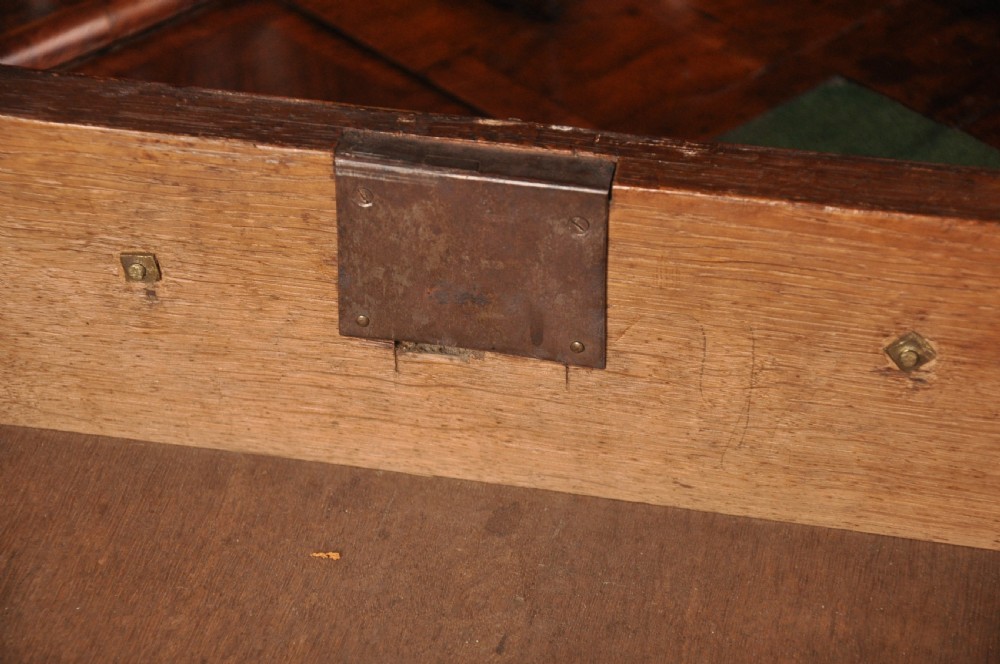 17th Century Burr Walnut Bureau Cabinet  View XI