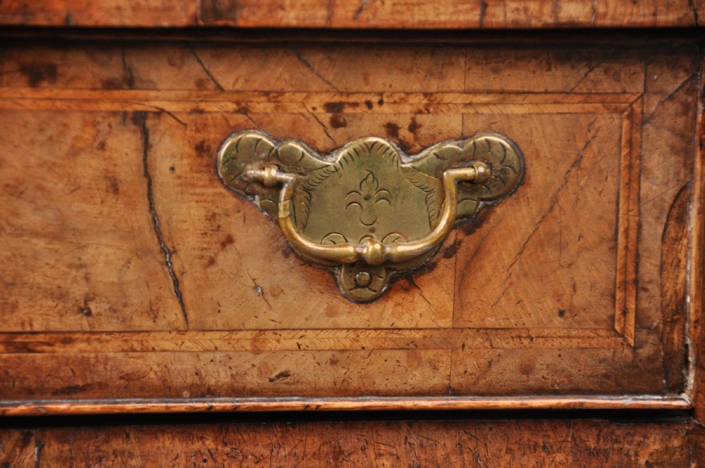 George I Walnut Kneehole Desk  View VI