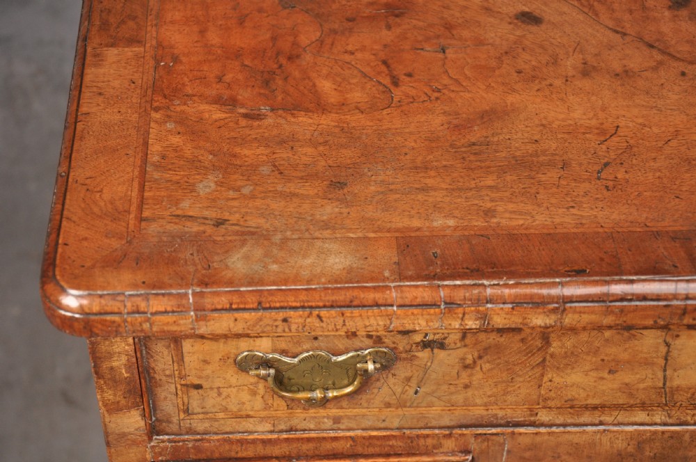 George I Walnut Kneehole Desk  View IX