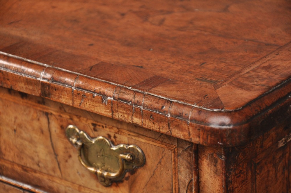 George I Walnut Kneehole Desk  View X