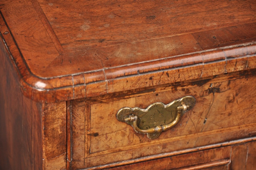 George I Walnut Kneehole Desk  View XI