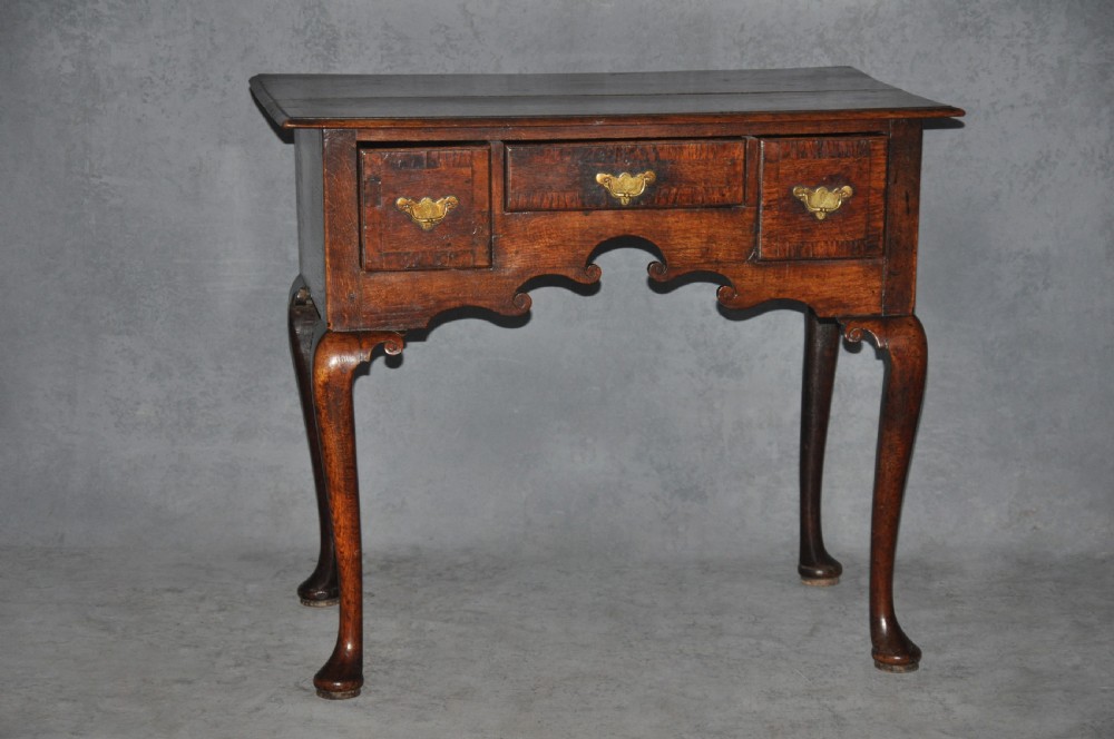Early 18th Century Oak Lowboy