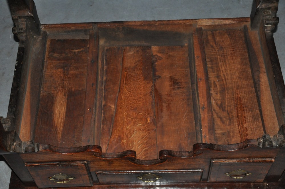 Early 18th Century Oak Lowboy View IX