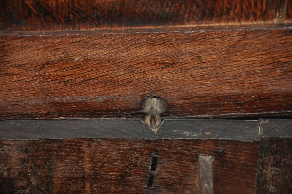 Small 17th Century Panelled Oak Coffer View IV