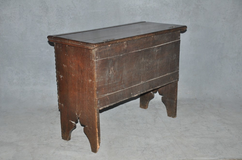 Small 17th Century Plank Coffer View V