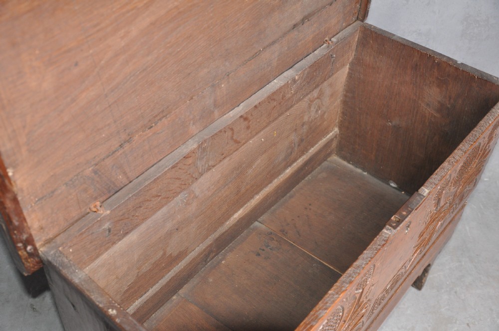 Small 17th Century Plank Coffer View VI