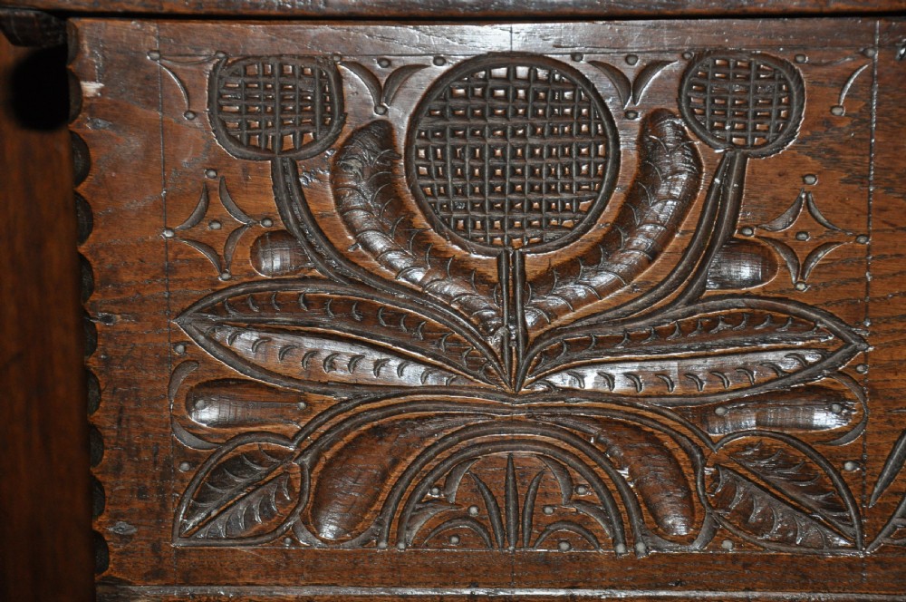 Small 17th Century Plank Coffer View VII