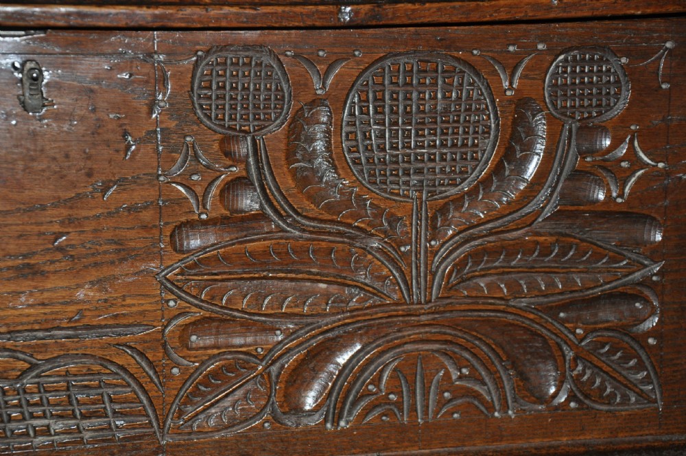 Small 17th Century Plank Coffer View VIII