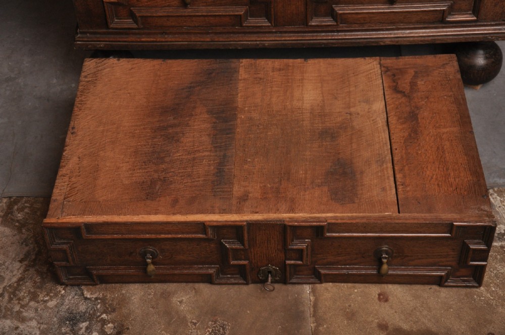 Charles II Oak Chest Of Drawers View IV