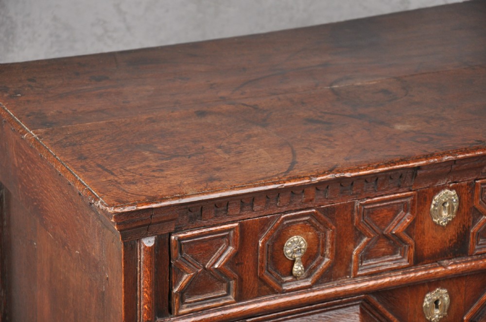 17th Century Geometric Chest Of Drawers View V