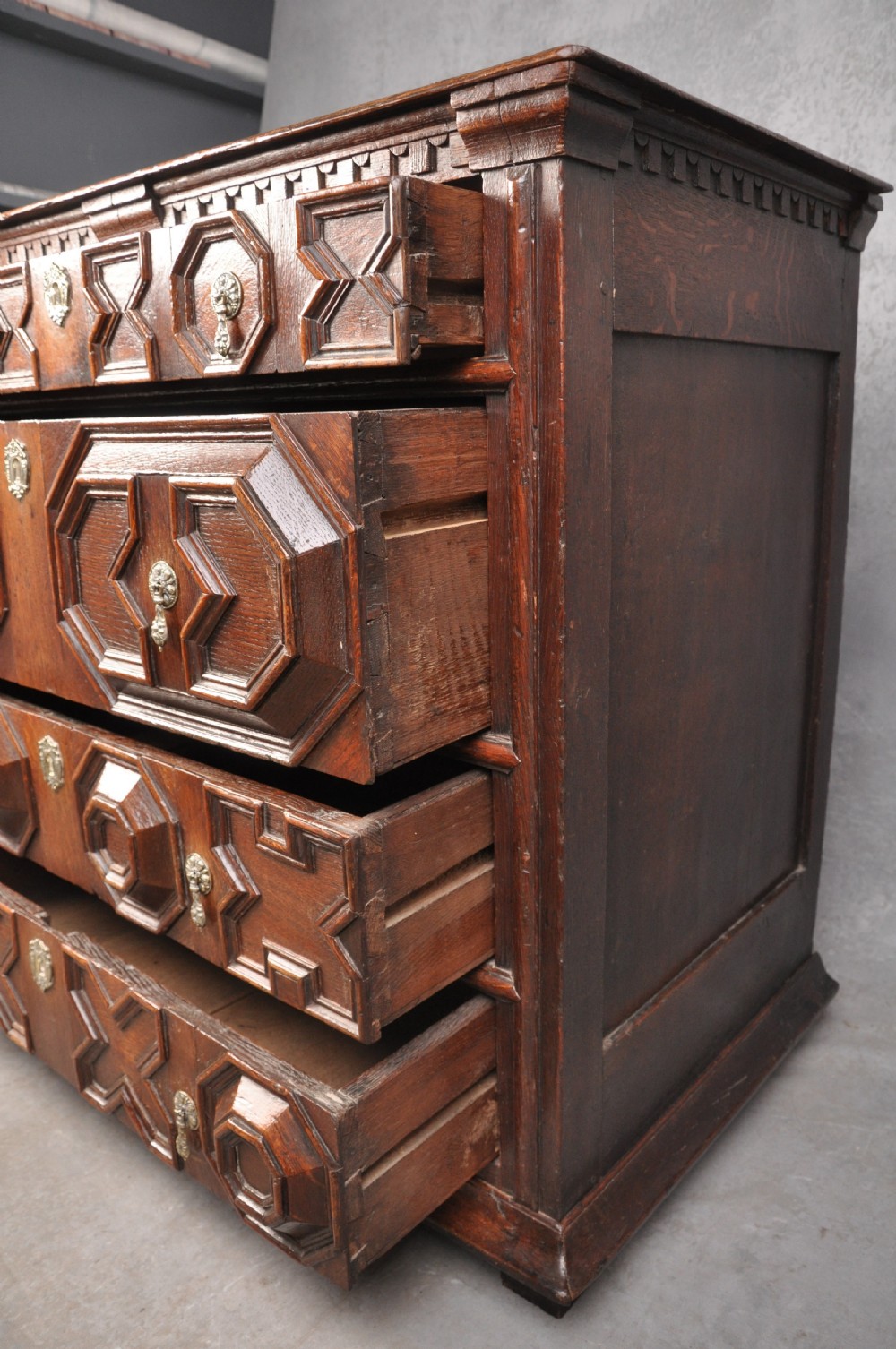 17th Century Geometric Chest Of Drawers View VIII