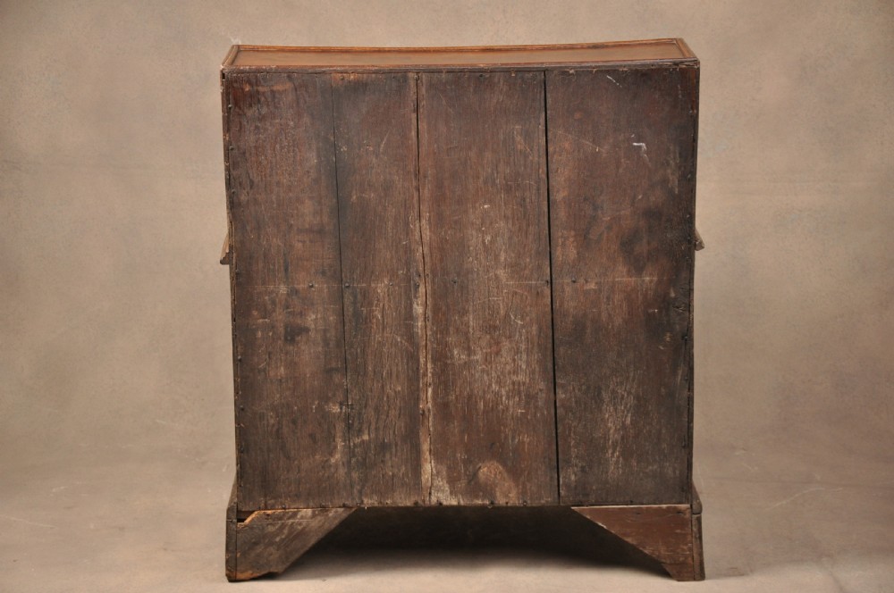 18th Century Queen Anne Oak Bureau  View XV