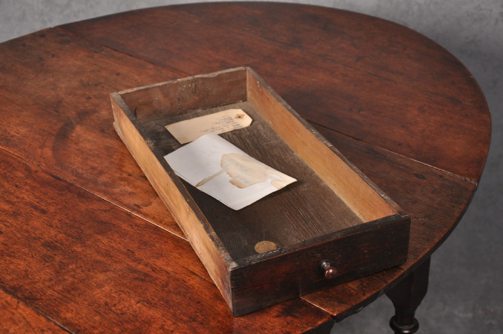 Rare Small 17th Century Walnut Gateleg Table View V